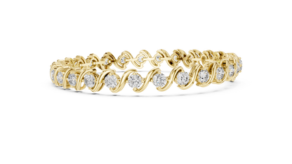 The Classic S-Link Diamond Tennis Bracelet