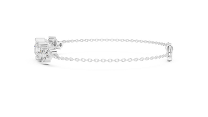 Elegant Diamond Chain Bracelet for Women