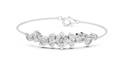 Elegant Diamond Chain Bracelet for Women