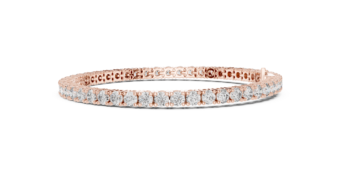 The Classic Round Diamond Tennis Bracelet