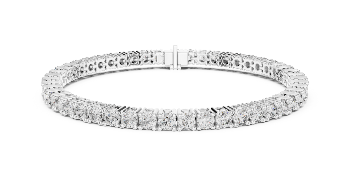 The Classic Round Diamond Tennis Bracelet