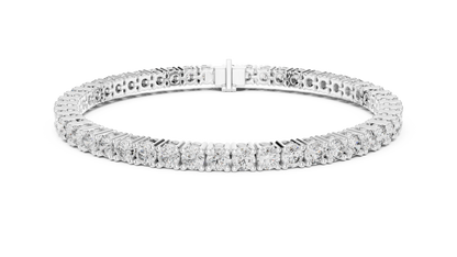 The Classic Round Diamond Tennis Bracelet