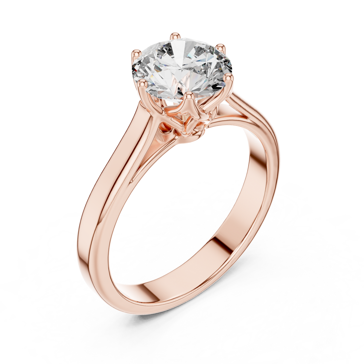 Classic Round Brilliant Solitaire Ring