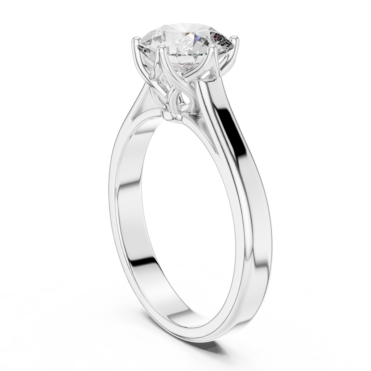 Classic Round Brilliant Solitaire Ring