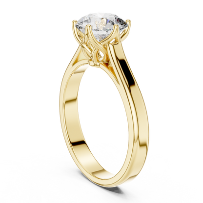 Classic Round Brilliant Solitaire Ring