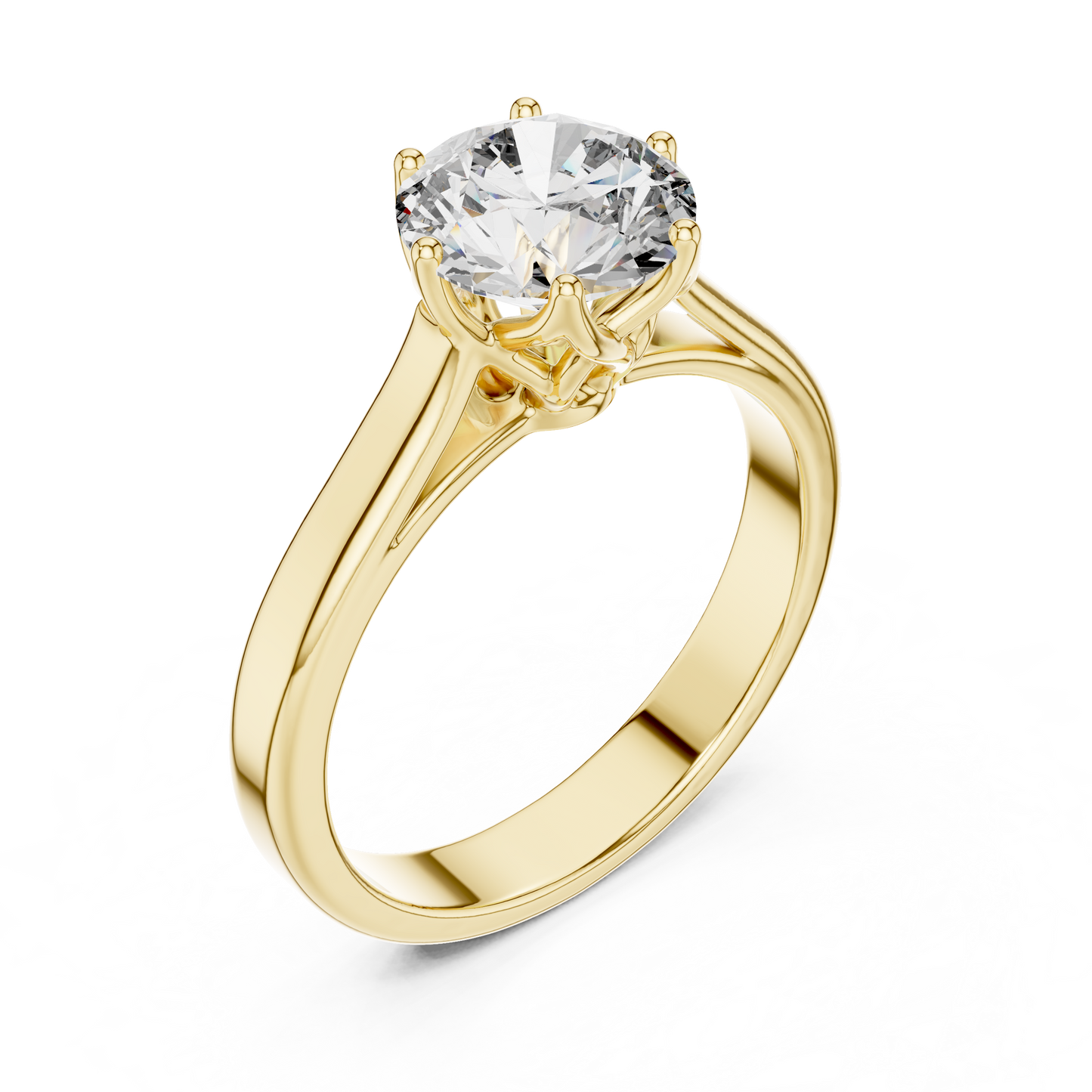 Classic Round Brilliant Solitaire Ring