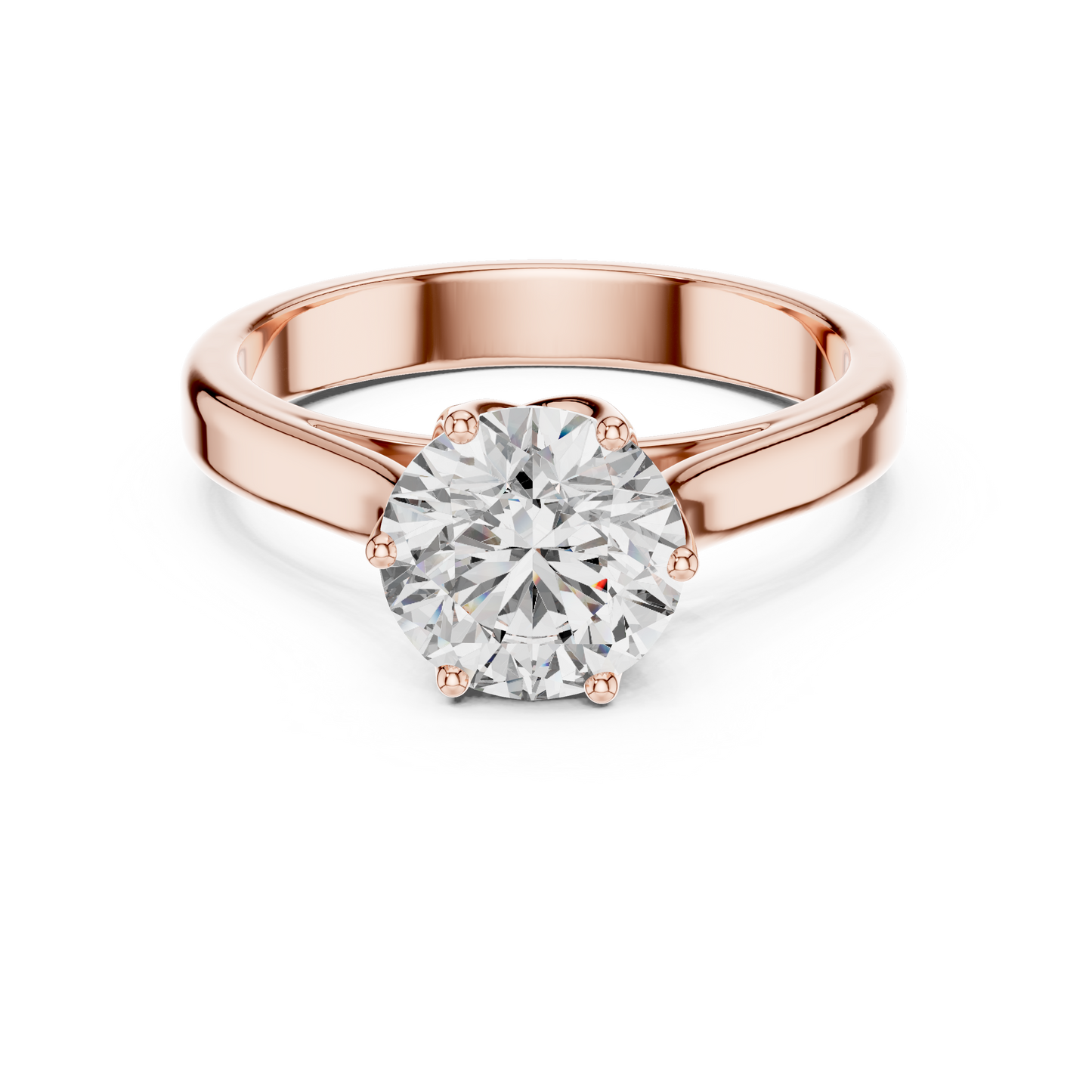 Classic Round Brilliant Solitaire Ring