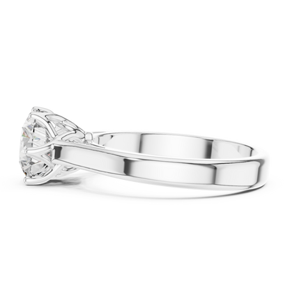 Classic Round Brilliant Solitaire Ring
