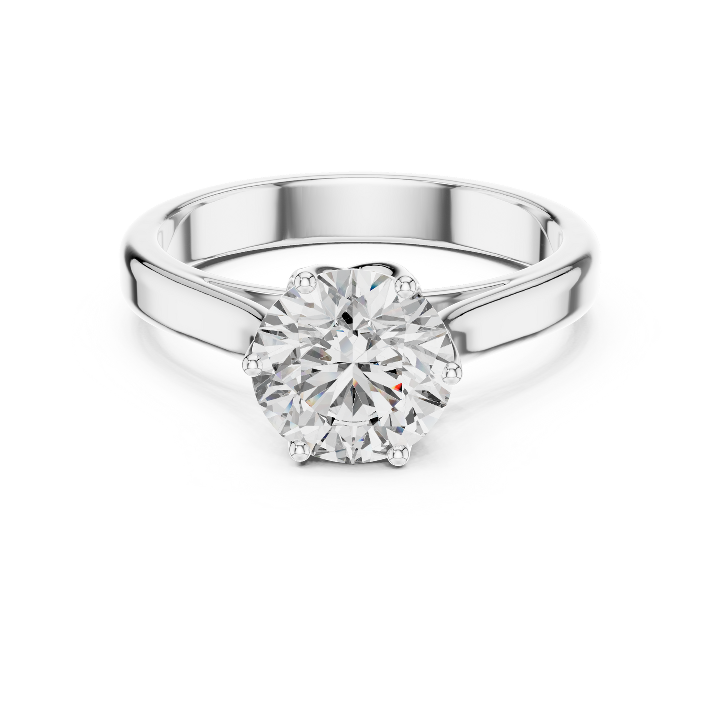 Classic Round Brilliant Solitaire Ring