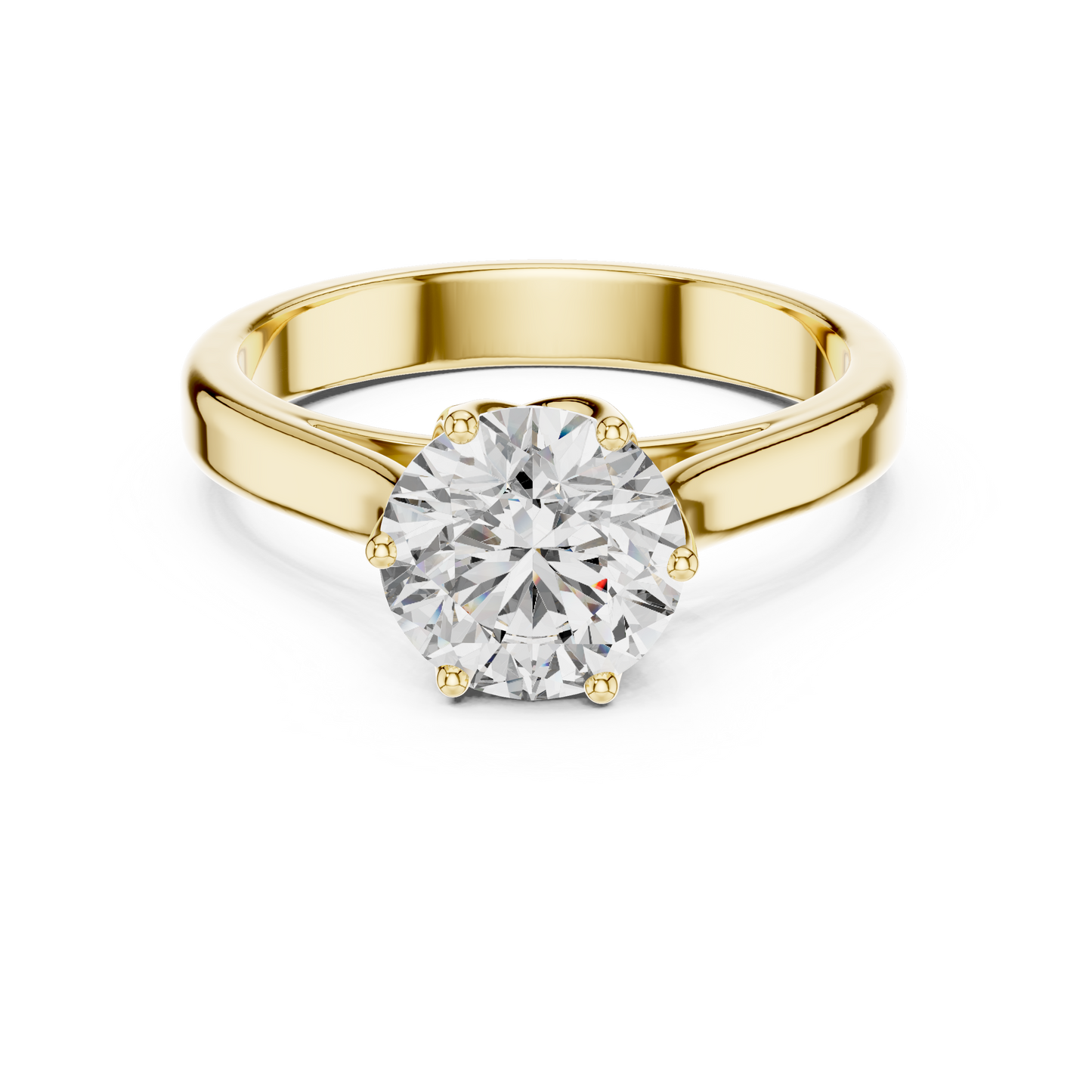 Classic Round Brilliant Solitaire Ring