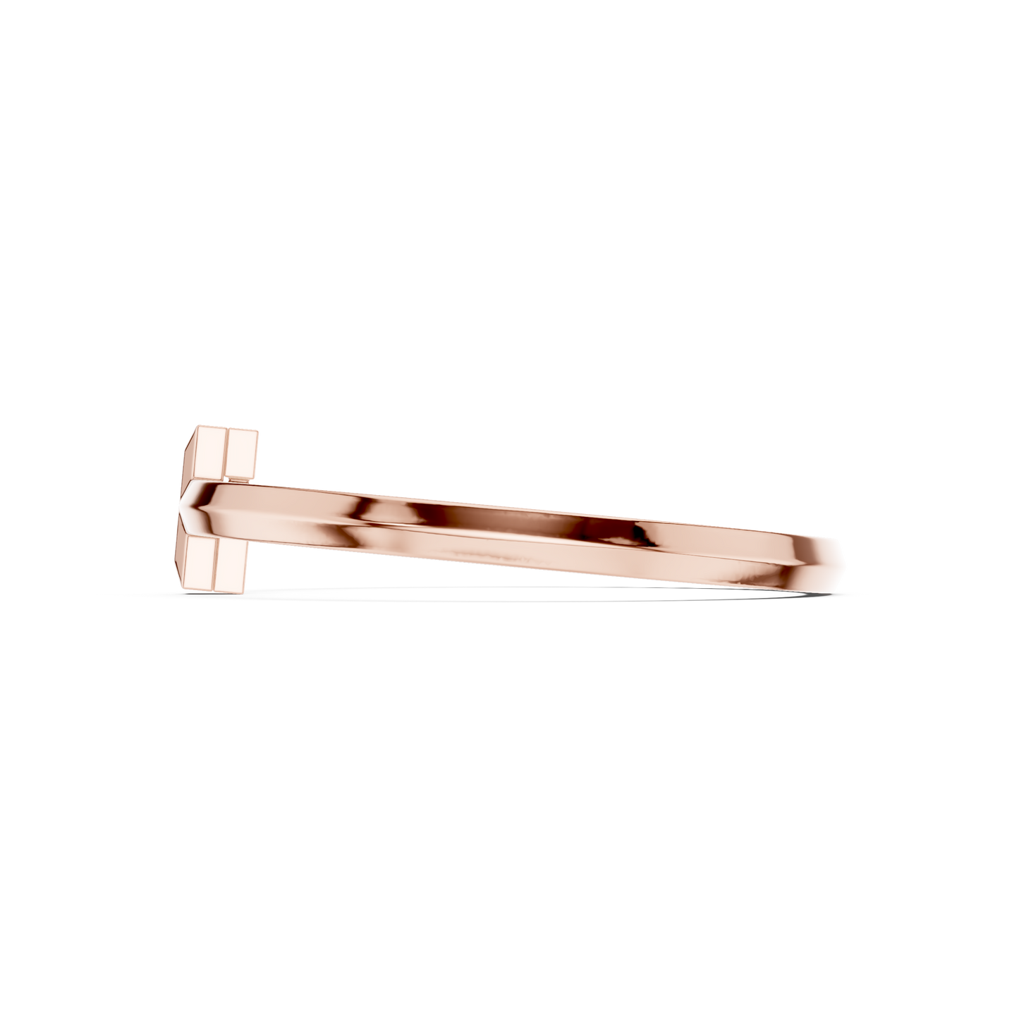 Radiant Horizon Bangle Diamond Accents