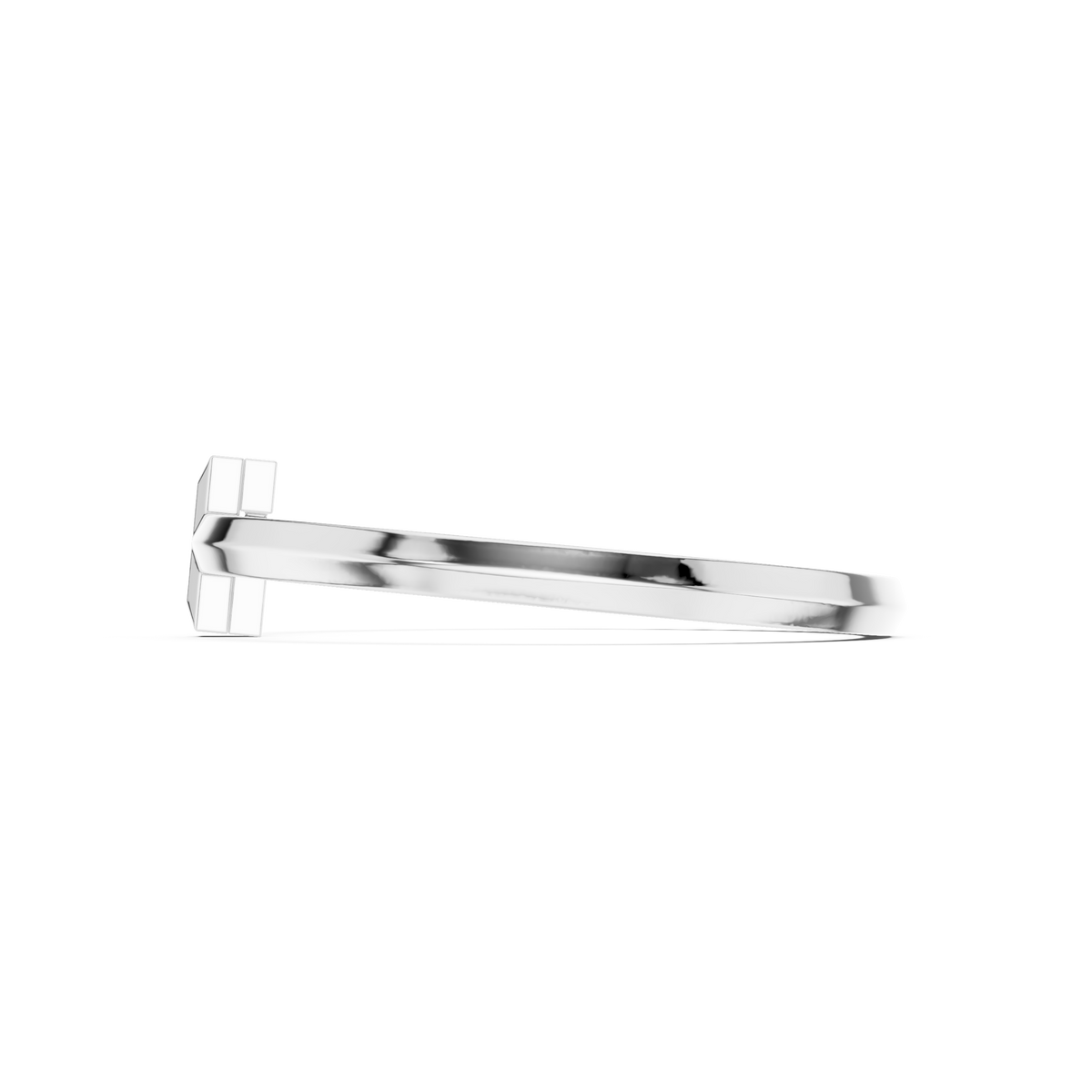 Radiant Horizon Bangle Diamond Accents