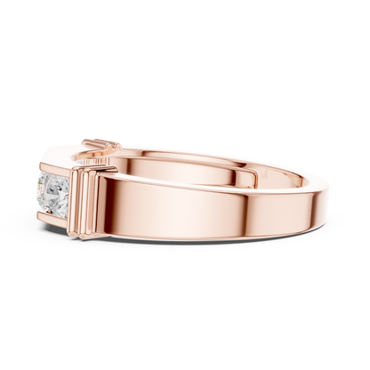 The Modern 5-Stone Framed Diamond Band