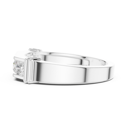 The Modern 5-Stone Framed Diamond Band