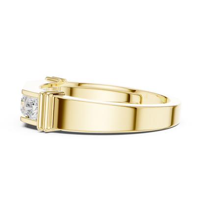 The Modern 5-Stone Framed Diamond Band