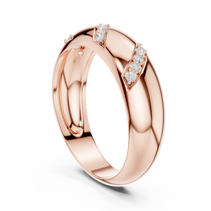 The Diagonal Diamond Dome Band