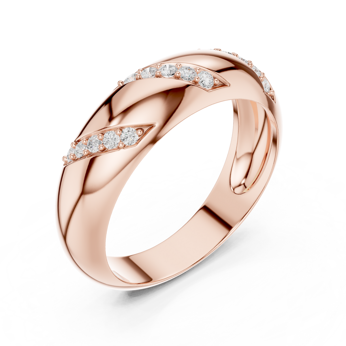 The Diagonal Diamond Dome Band
