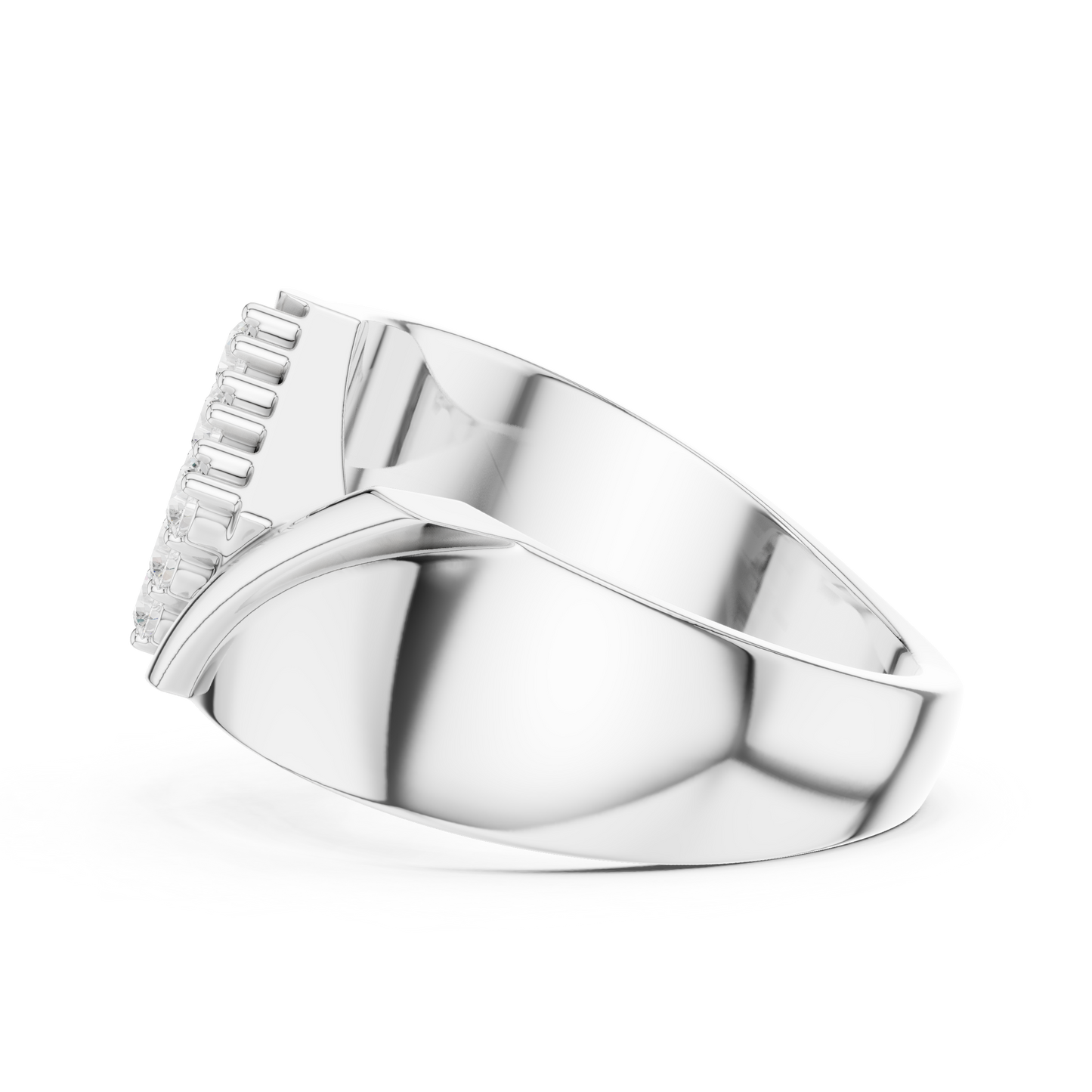The Geometric Diagonal Diamond Cluster Ring