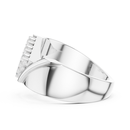 The Geometric Diagonal Diamond Cluster Ring