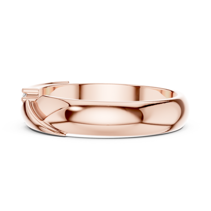 The Modern 3-Stone Diamond Bypass Band