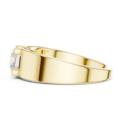 Classic Round Solitaire Diamond Ring