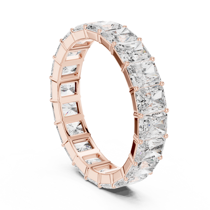 Elegant Radiant Diamond Eternity Ring
