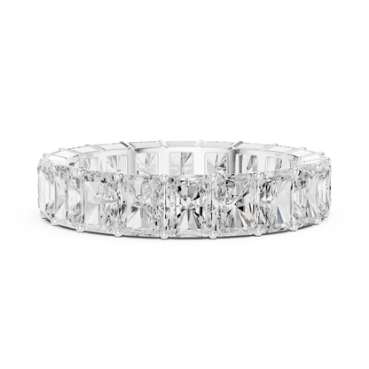 Elegant Radiant Diamond Eternity Ring