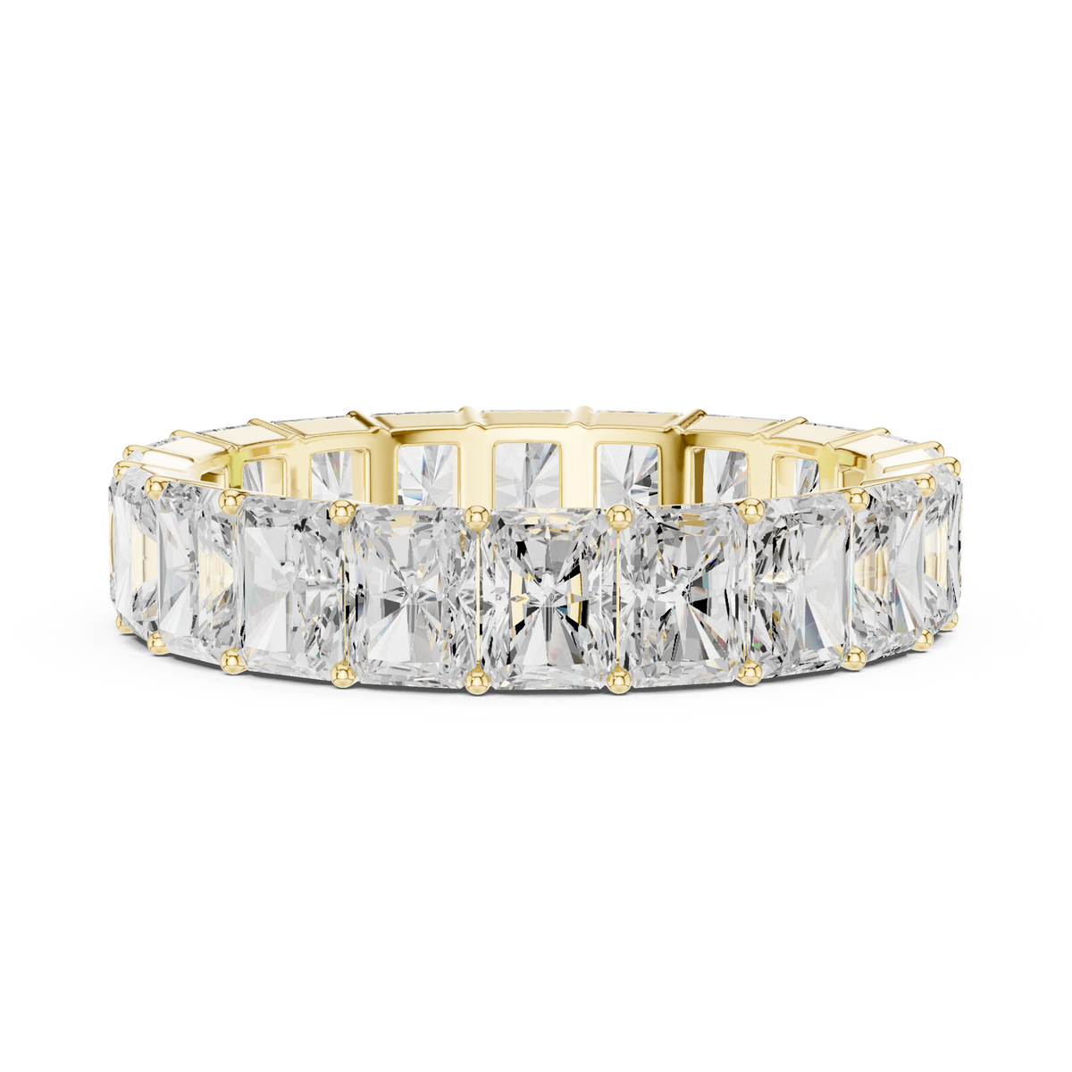Elegant Radiant Diamond Eternity Ring