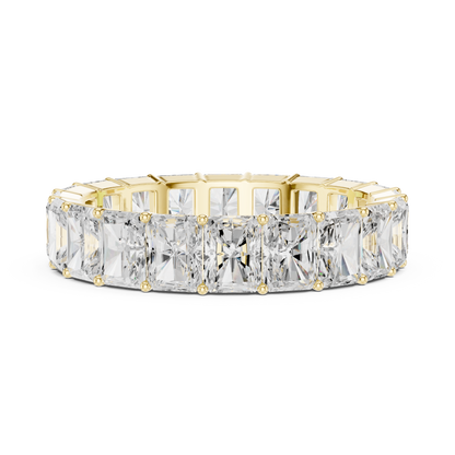 Elegant Radiant Diamond Eternity Ring
