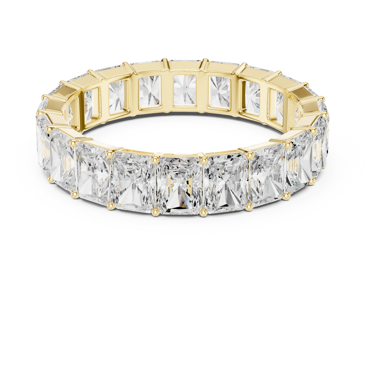 Elegant Radiant Diamond Eternity Ring