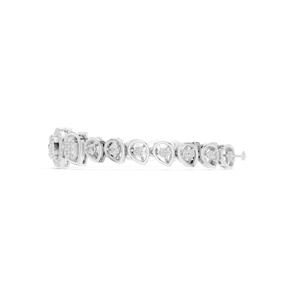 Luxury Diamond Teardrop Bracelet for Women