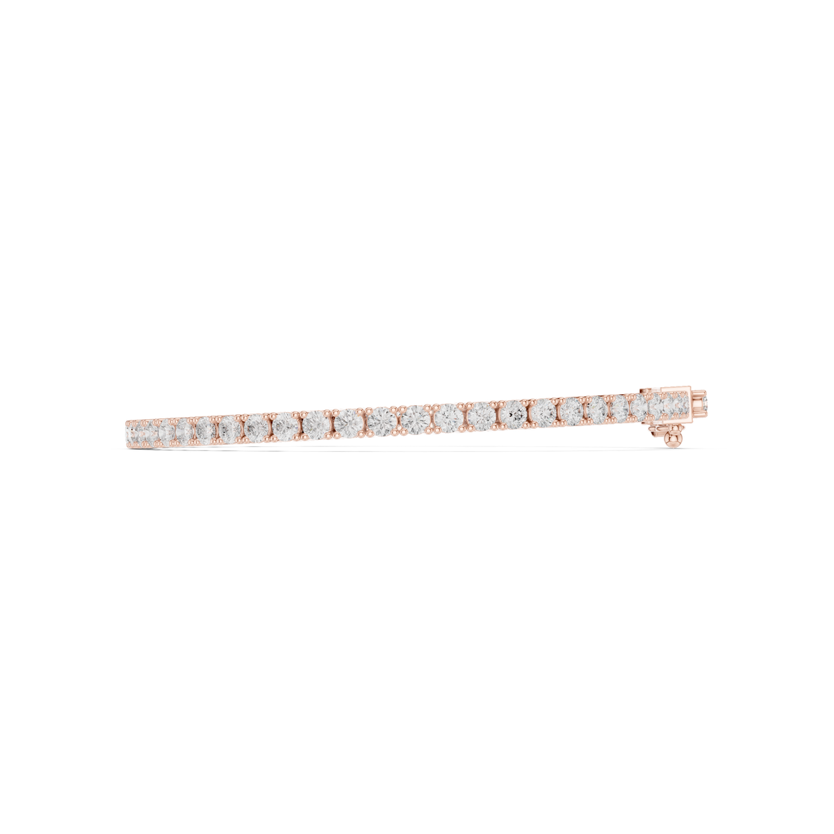 The Minimalist Round Diamond Tennis Bracelet
