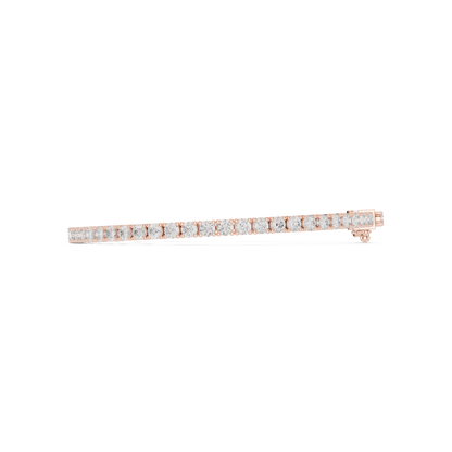 The Minimalist Round Diamond Tennis Bracelet