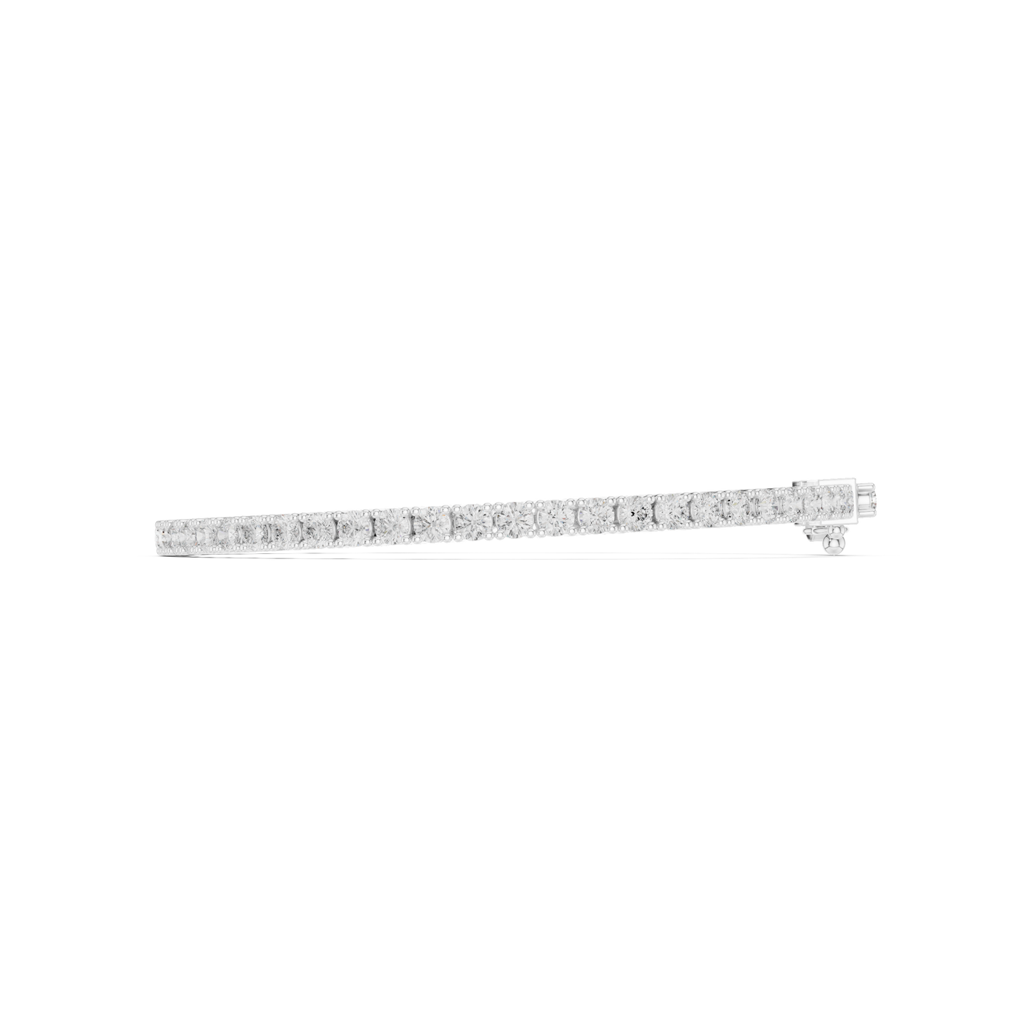 The Minimalist Round Diamond Tennis Bracelet