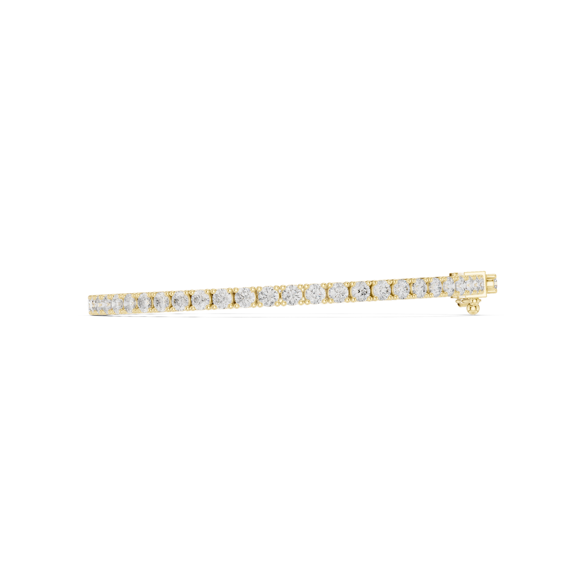 The Minimalist Round Diamond Tennis Bracelet