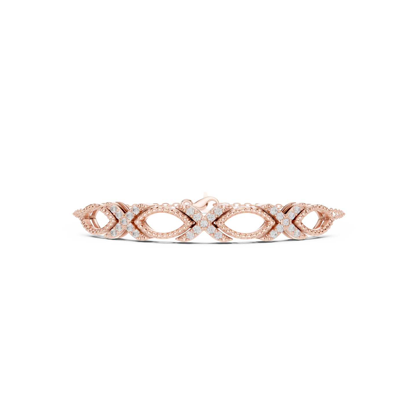 Elegant Infinity Diamond Bracelet for Women