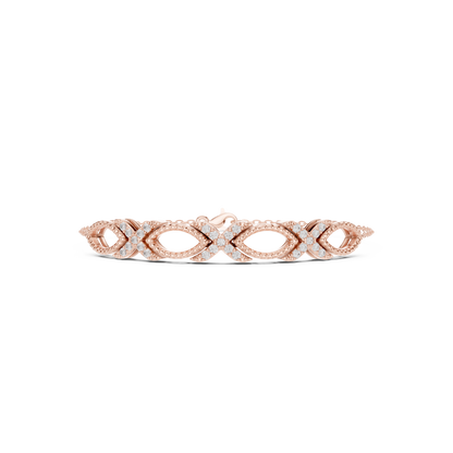 Elegant Infinity Diamond Bracelet for Women