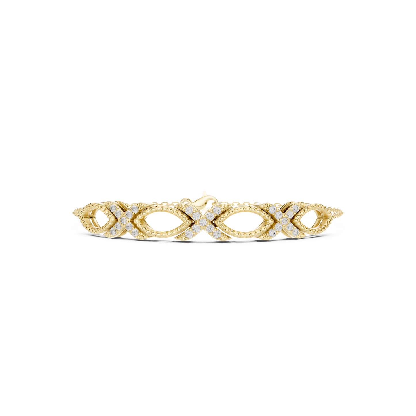 Elegant Infinity Diamond Bracelet for Women