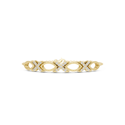 Elegant Infinity Diamond Bracelet for Women